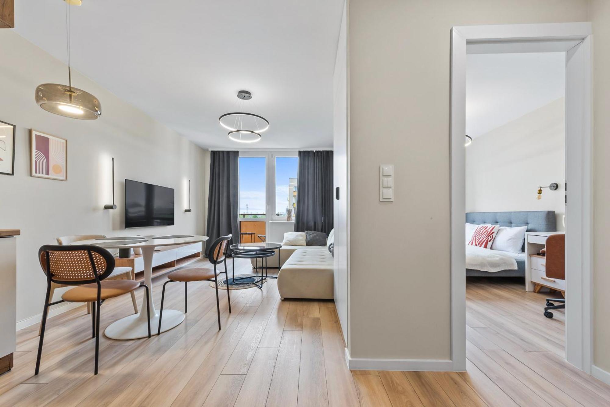 Rentplanet - Apartament Miedzynarodowa Warsaw Ngoại thất bức ảnh